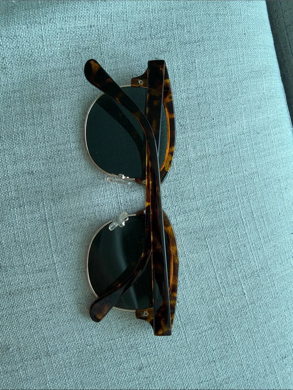 Tortoise Shell Women’s Sunglasses - Brown Frame, Black Lenses